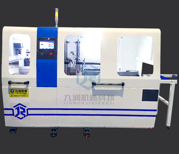 JR-455CNC-3A-1S 全自动拉尾料铝切机