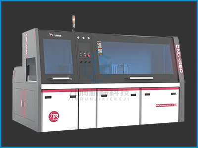 JR-550CNC-3A-1S横切全自动数控铝切机-无尾料型